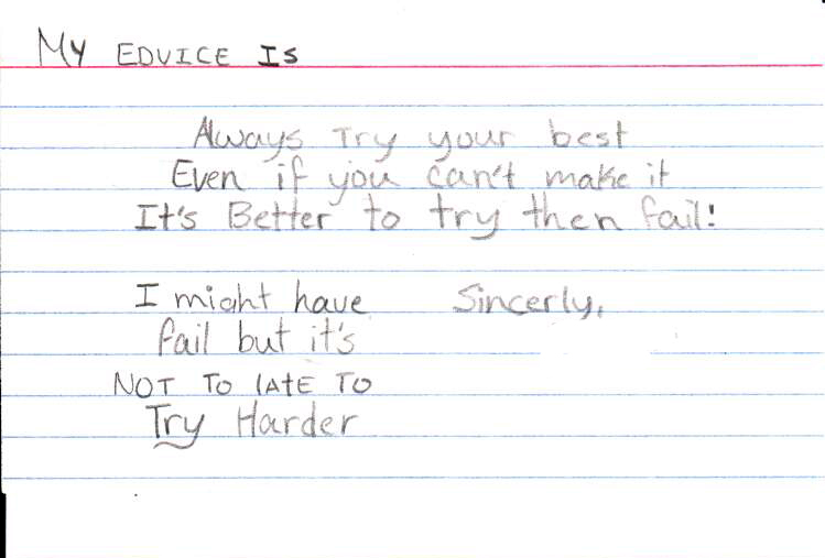 Advice Card 11